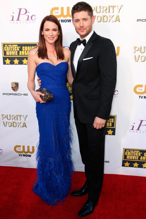 Danneel Harris And Jensen Ackles At The Critics' Choice Awards In LA, 2014