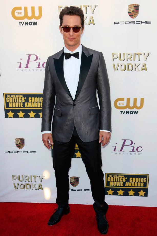 Matthew McConaughey At The Critics' Choice Awards In LA, 2014
