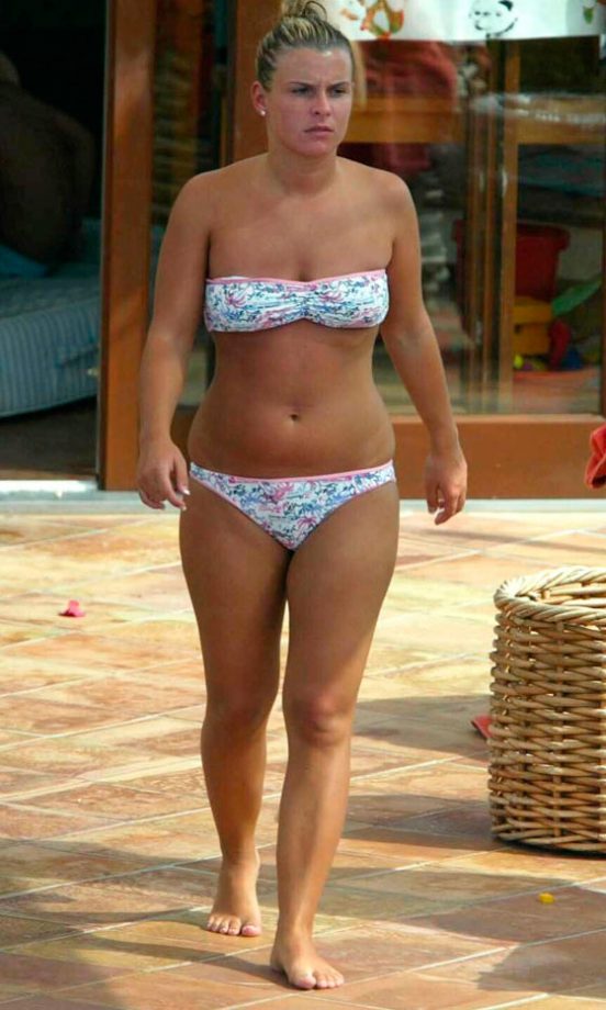 Coleen Rooney In A Bikini On Holiday In Majorca, 2005