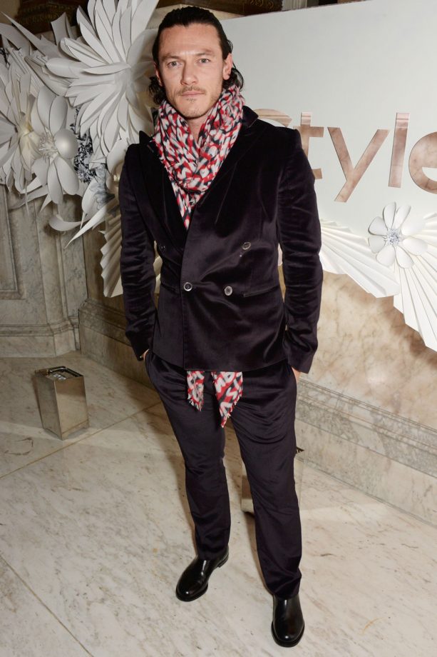 Luke Evans Looks Suave At The InStyle BAFTA Party, 2014