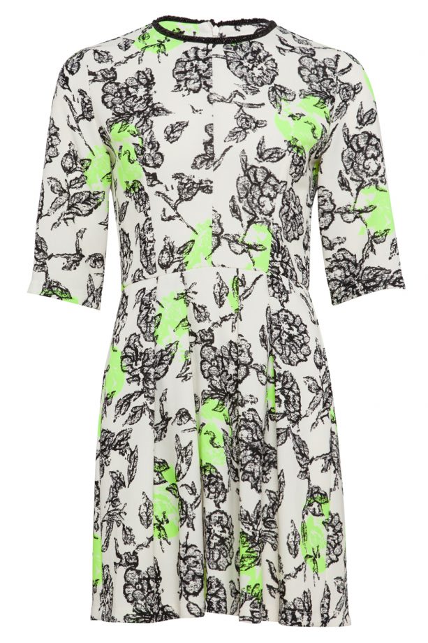 Asos Flower Fluro Embelished Shift Dress, £65