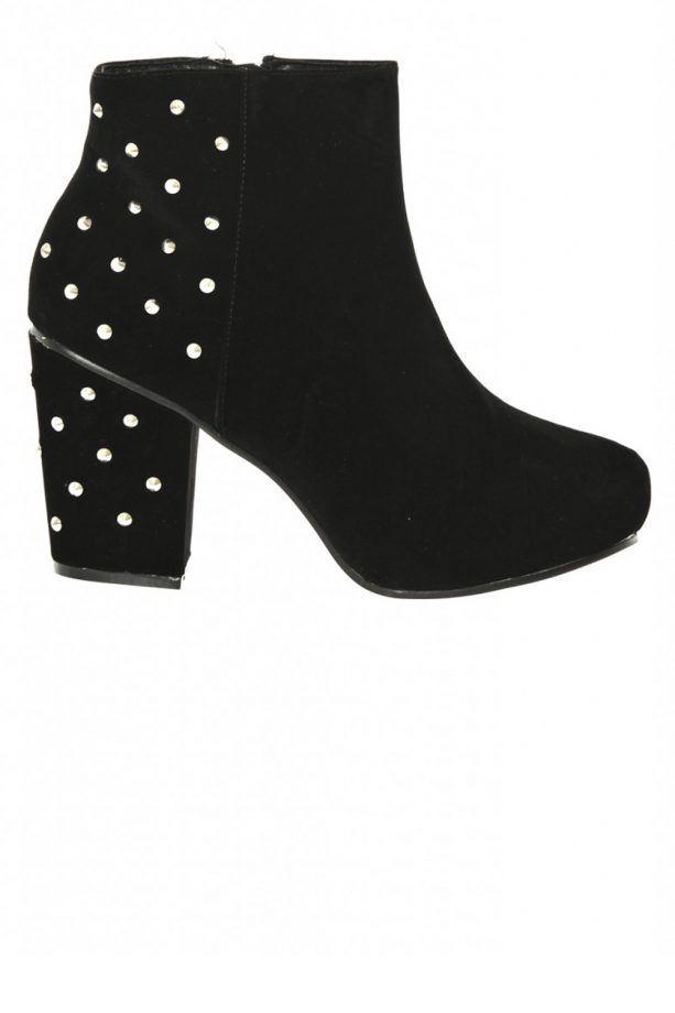 AX Paris Suede Stud Ankle Boot, £42.99