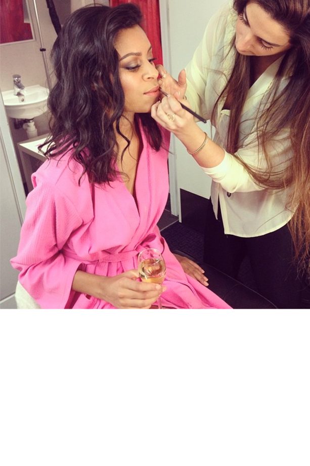 Aluna Francis Gets Prepped For The Big Show
