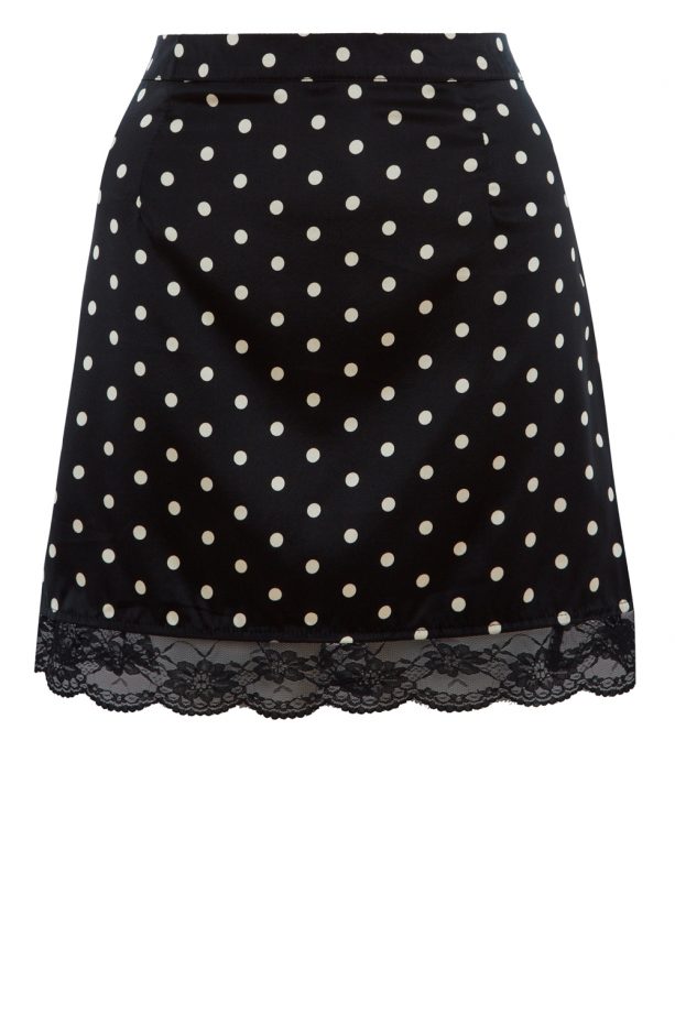 New Look SS14: Monochrome Polka Dot Skirt, £22.99