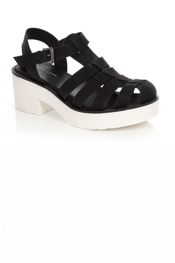 New Look SS14: Black Gladiator Heels, £24.99