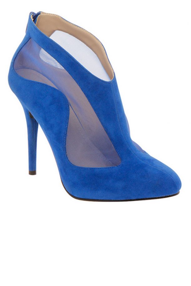 Boohoo Lucy Mesh Detail Shoe Boots, £24