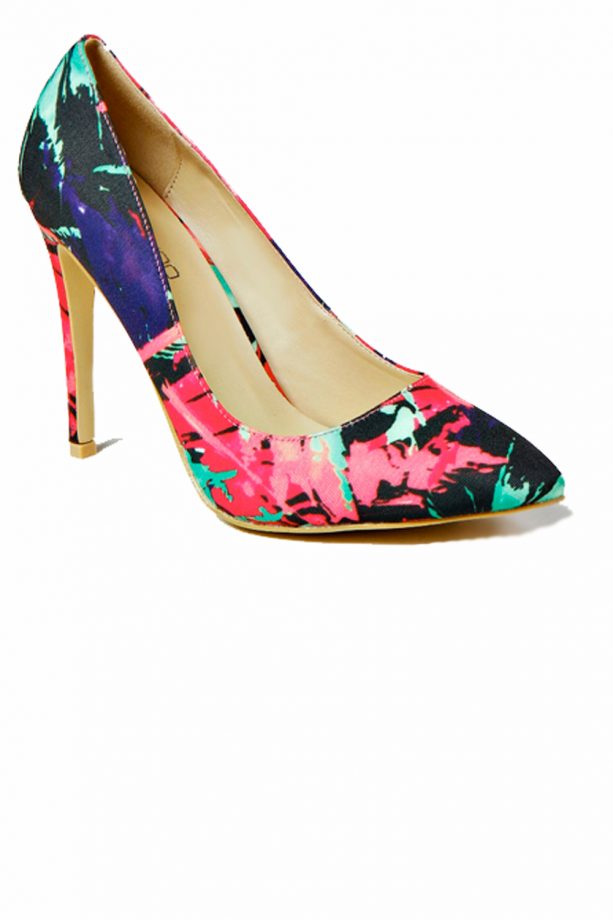 Boohoo Printed Court Shoes, £20