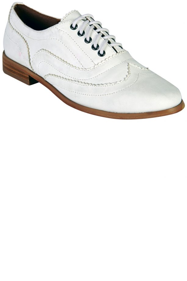 Matalan SS14 White Brogues, £15