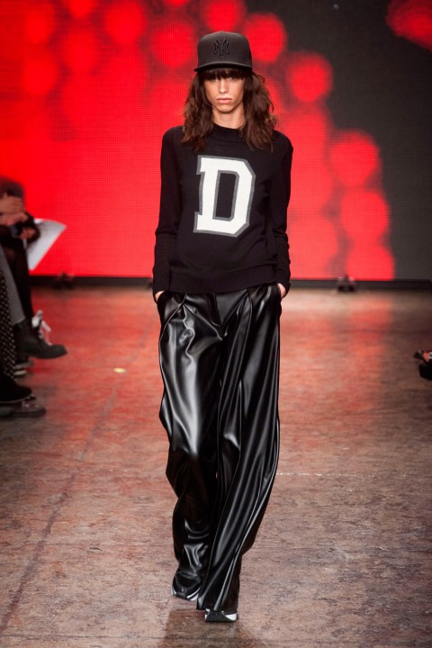 Logo Sweaters at DKNY AW14