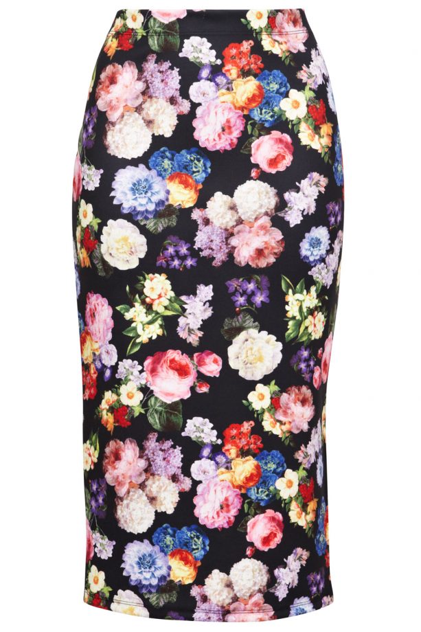 Floral Printed Skirt, £10
