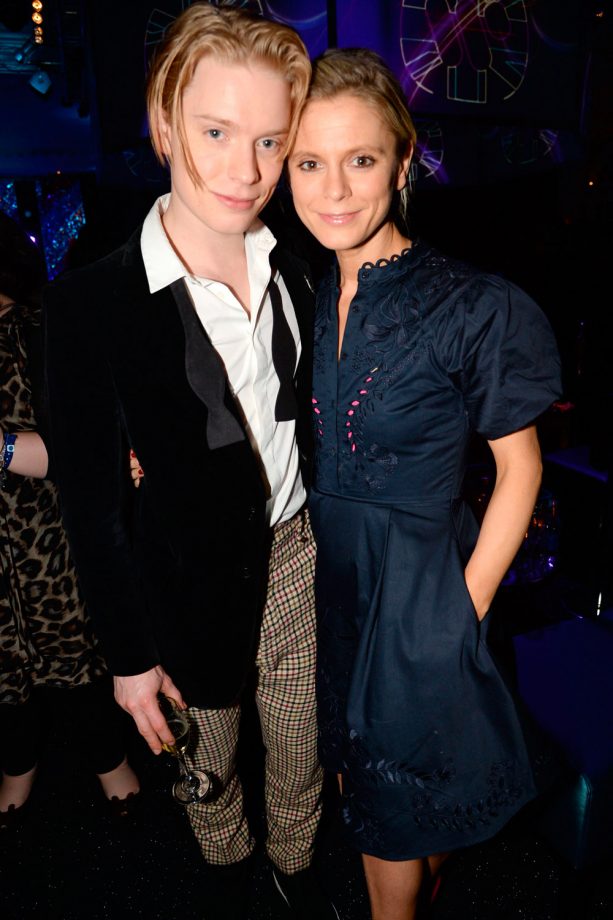 Freddie Fox And Emilia Fox At The Brits After Parties 2014