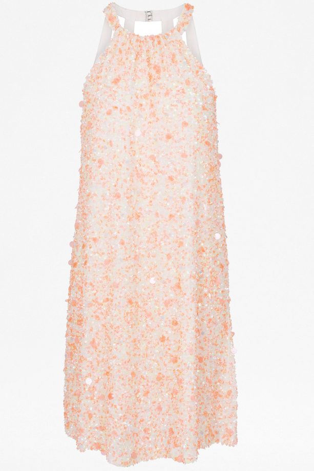 French Connection Sweet Mix Sequin Halter Dress, £225