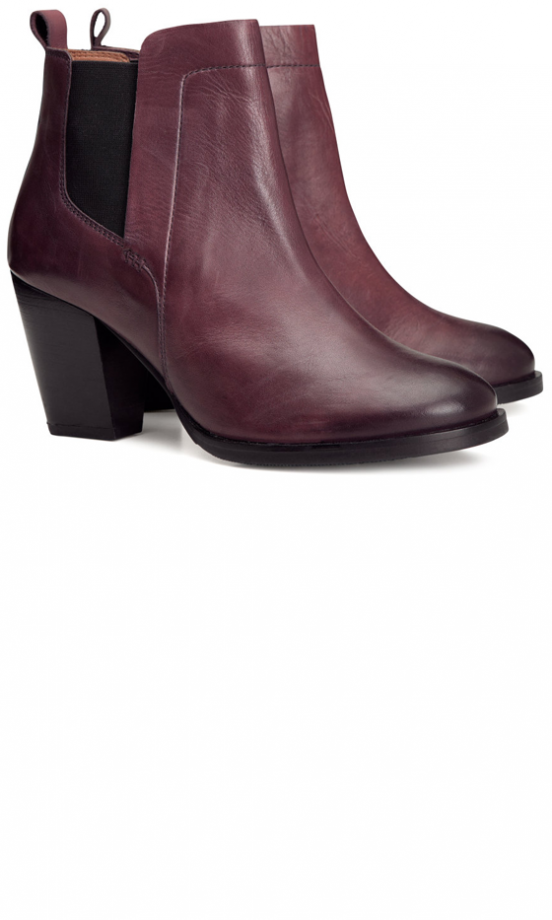 H&M Leather Boot, £59.99