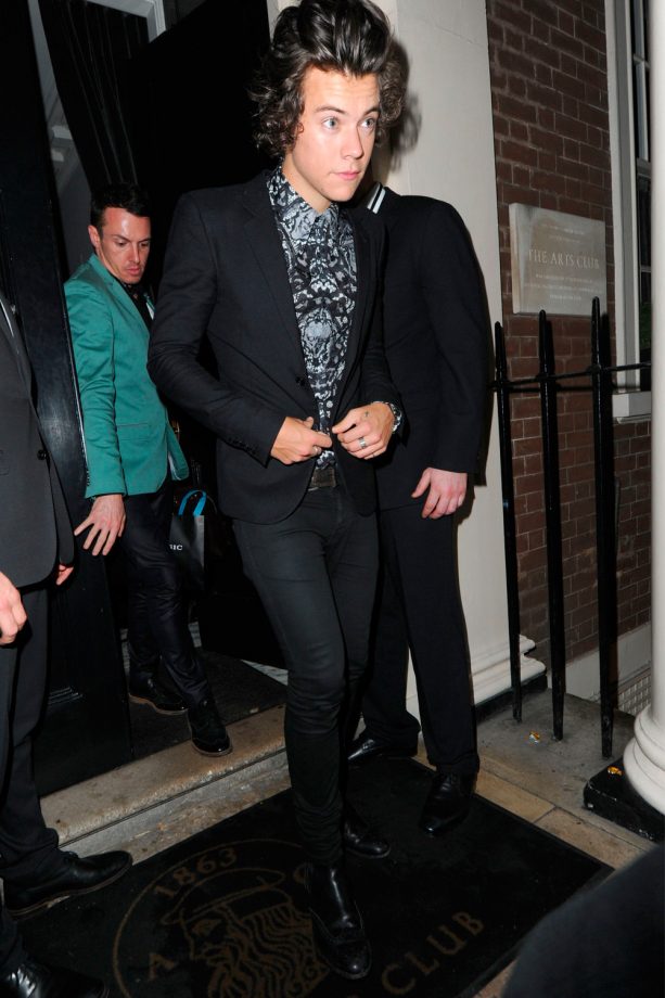Harry Styles At The Brits After Parties 2014