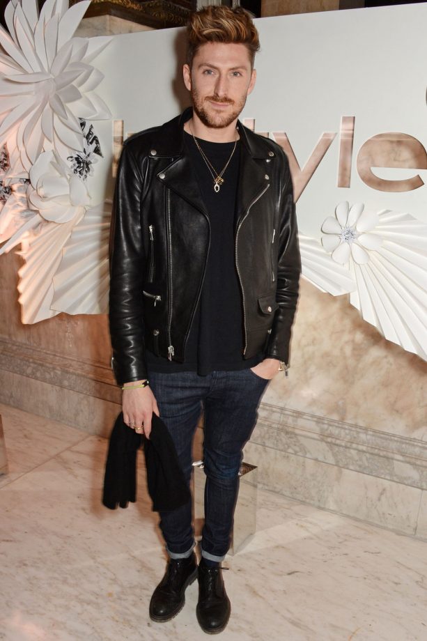 Henry Holland Does Leather At The InStyle BAFTA Party, 2014