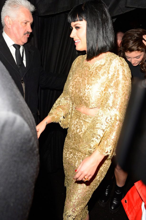 Katy Perry At The Brits After Parties 2014