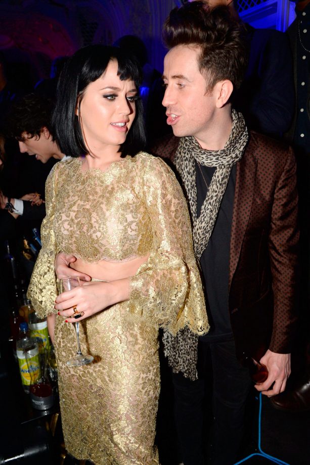 Katy Perry And Nick Grimshaw At The Brits After Parties 2014