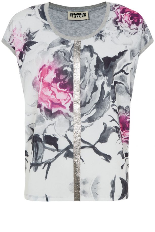 Matalan SS14 Rose Print T-Shirt, £12