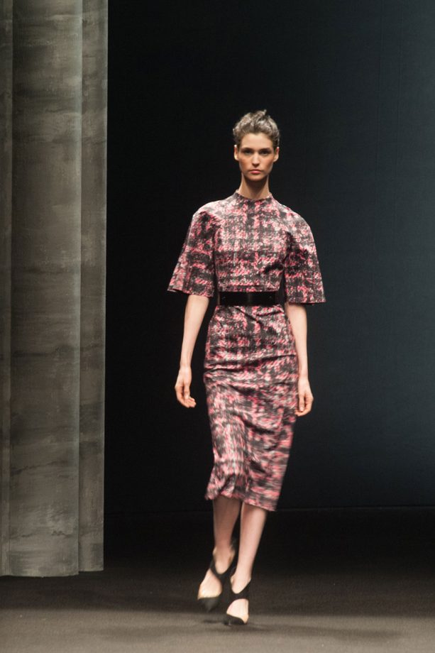 Monique Lhuillier Autumn/Winter 2014 Show At New York Fashion Week