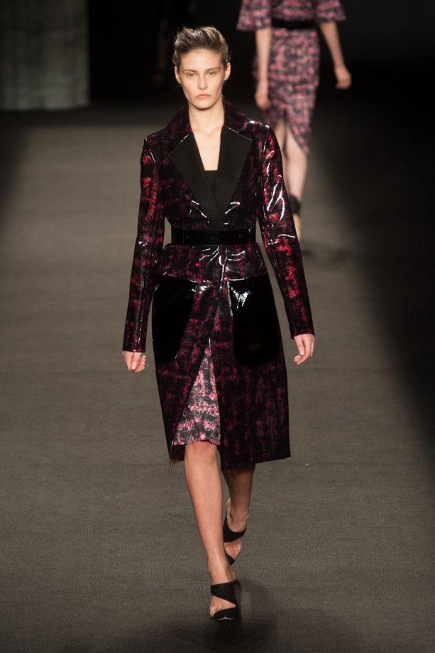 Monique Lhuillier Autumn/Winter 2014 Show At New York Fashion Week