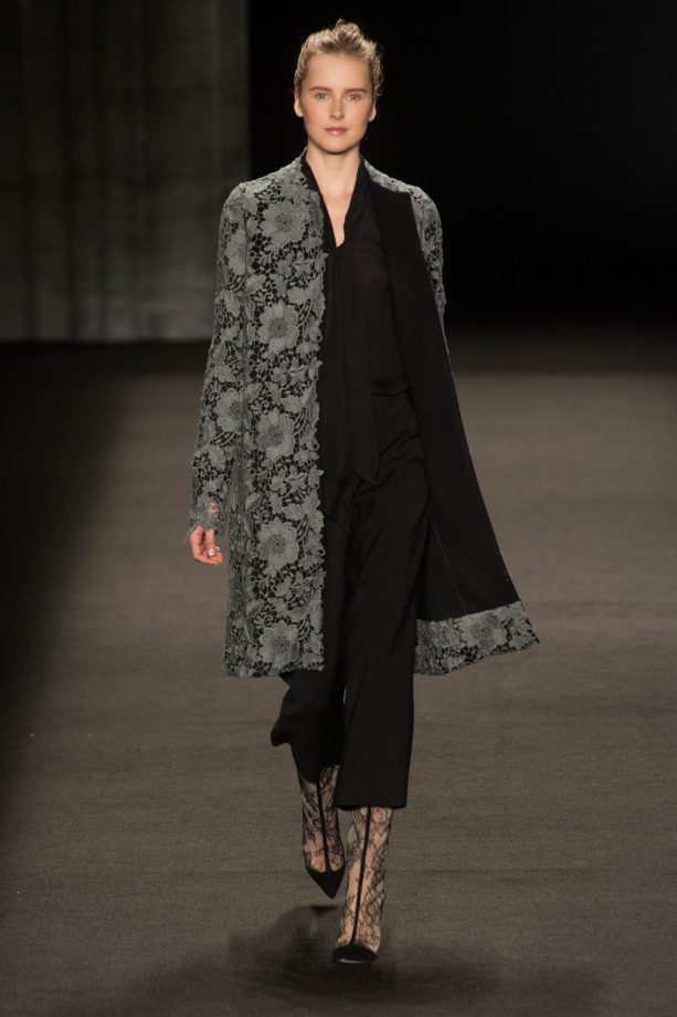 Monique Lhuillier Autumn/Winter 2014 Show At New York Fashion Week