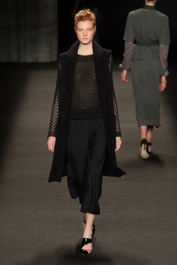 Monique Lhuillier Autumn/Winter 2014 Show At New York Fashion Week
