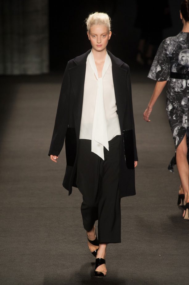 Monique Lhuillier Autumn/Winter 2014 Show At New York Fashion Week