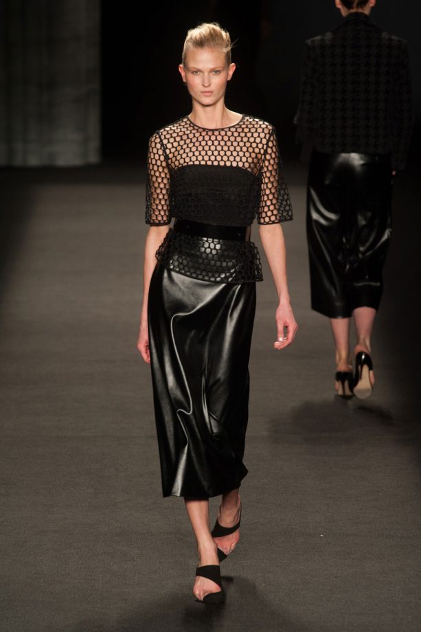 Monique Lhuillier Autumn/Winter 2014 Show At New York Fashion Week