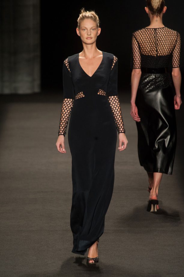 Monique Lhuillier Autumn/Winter 2014 Show At New York Fashion Week