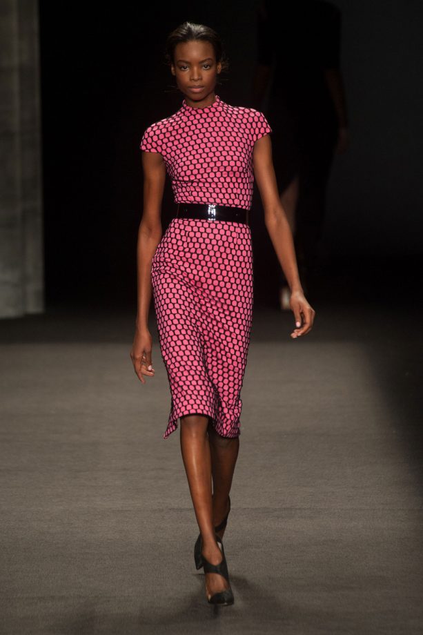 Monique Lhuillier Autumn/Winter 2014 Show At New York Fashion Week