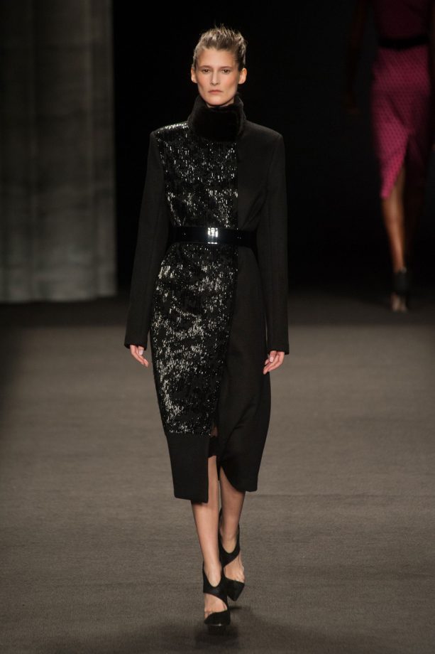 Monique Lhuillier Autumn/Winter 2014 Show At New York Fashion Week