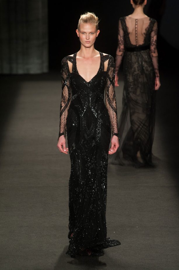 Monique Lhuillier Autumn/Winter 2014 Show At New York Fashion Week0