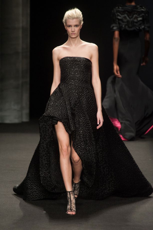 Monique Lhuillier Autumn/Winter 2014 Show At New York Fashion Week