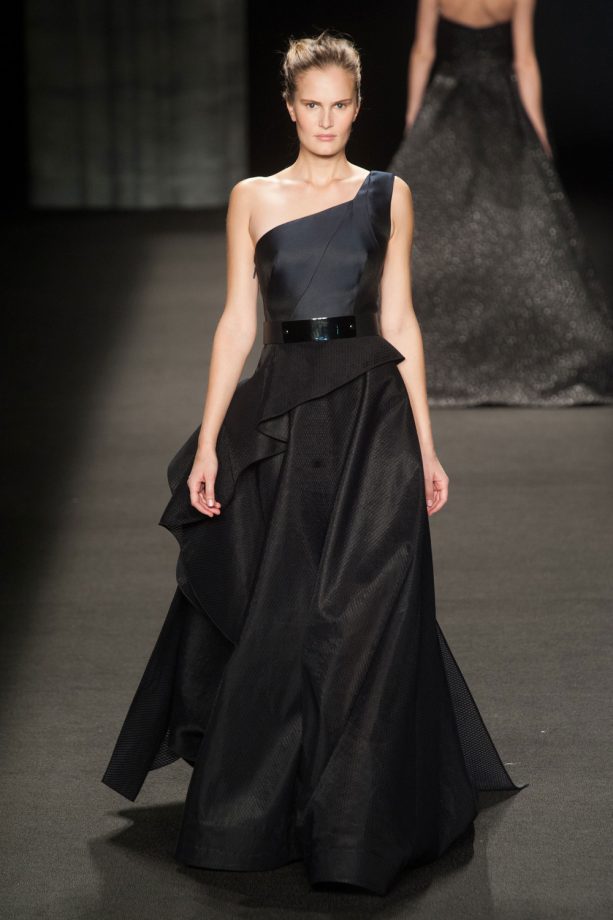 Monique Lhuillier Autumn/Winter 2014 Show At New York Fashion Week