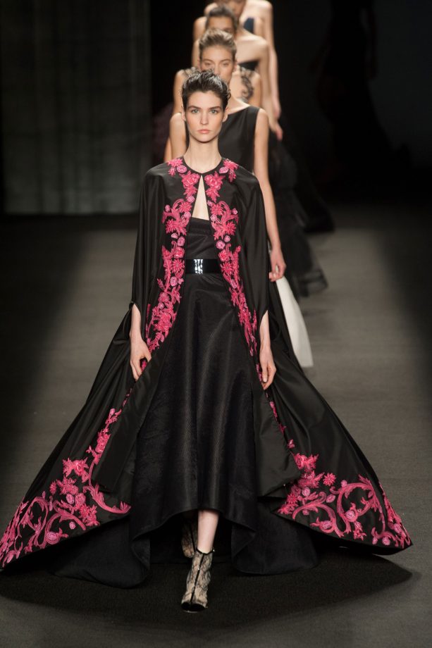 Monique Lhuillier Autumn/Winter 2014 Show At New York Fashion Week