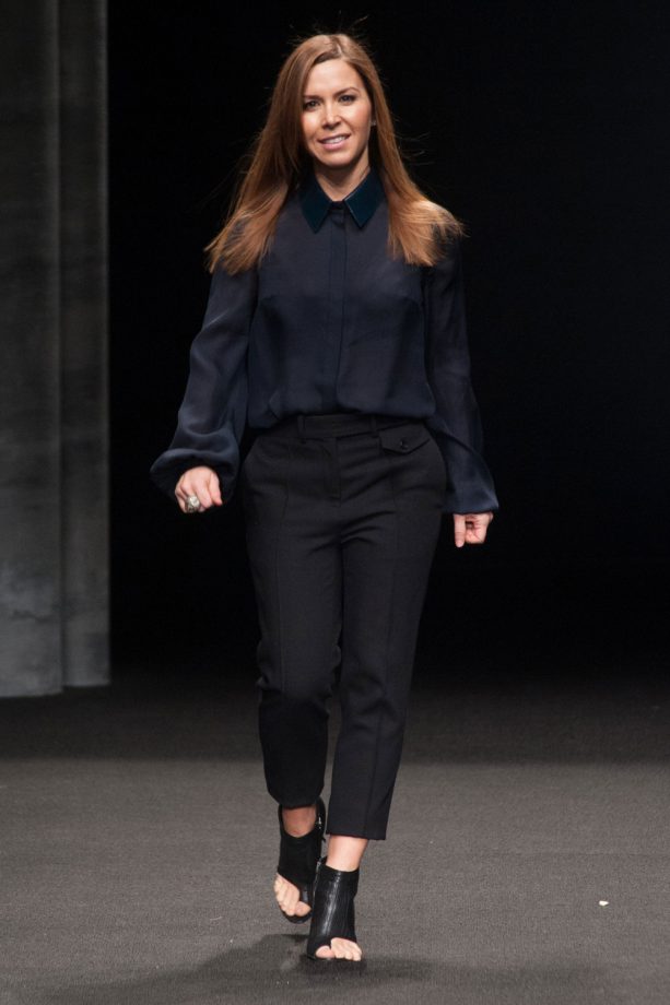 Monique Lhuillier Autumn/Winter 2014 Show At New York Fashion Week