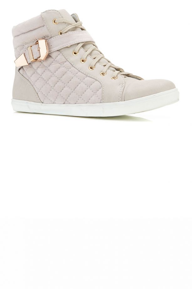 Miss Selfridge Quilted Hi-Tops, £36