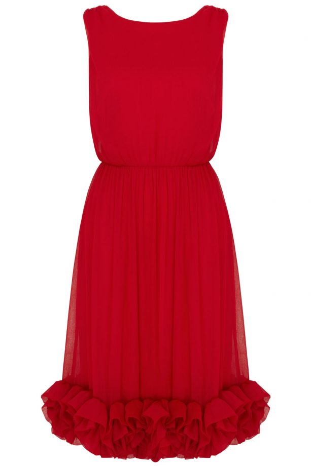 Monsoon Dahlia Ruffle Dress, £129