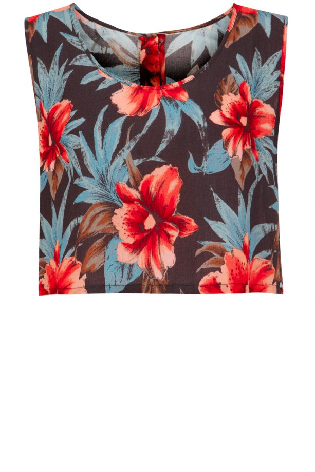 New Look SS14: Floral Crop Top, £17.99