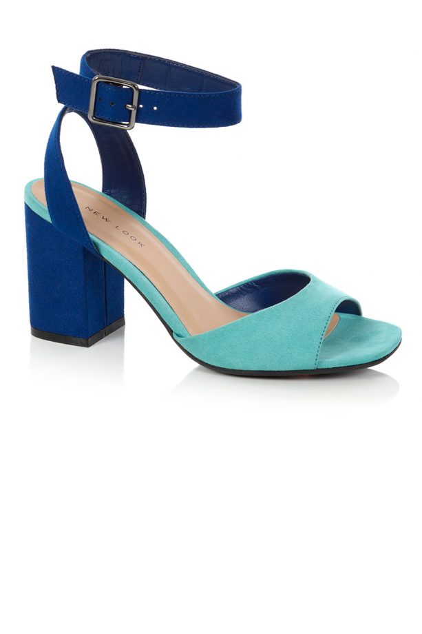 New Look Blue And Mint Ankle Shoes, £19.99