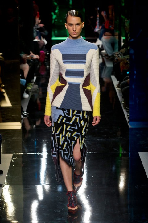 Bold Print Separates At Peter Pilotto AW14