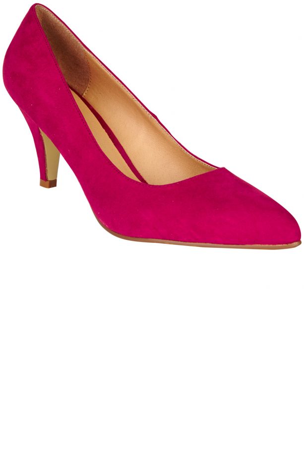 Matalan SS14 Red Court Shoes, £12