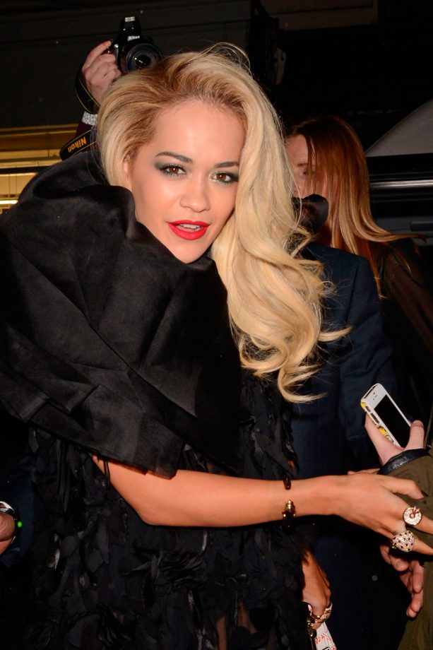 Rita Ora At The Brits After Parties 2014