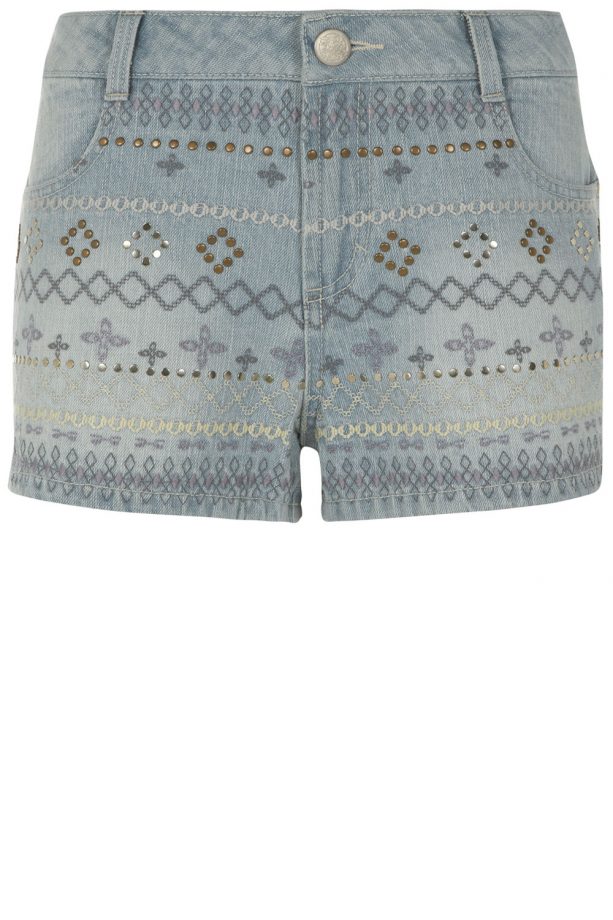 Matalan SS14 Embroidered And Studded Shorts, £16
