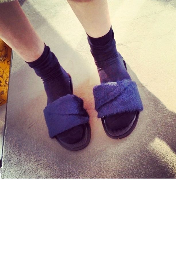 Susie Bubble's Not-Quite-So Glamorous Slippers