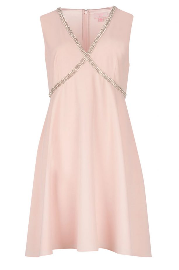 Ted Baker Caylin Beaded Cross Front Dress, £159