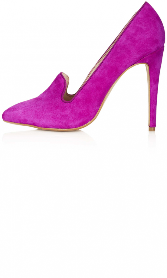 Topshop Pink Slipper Courts, £60