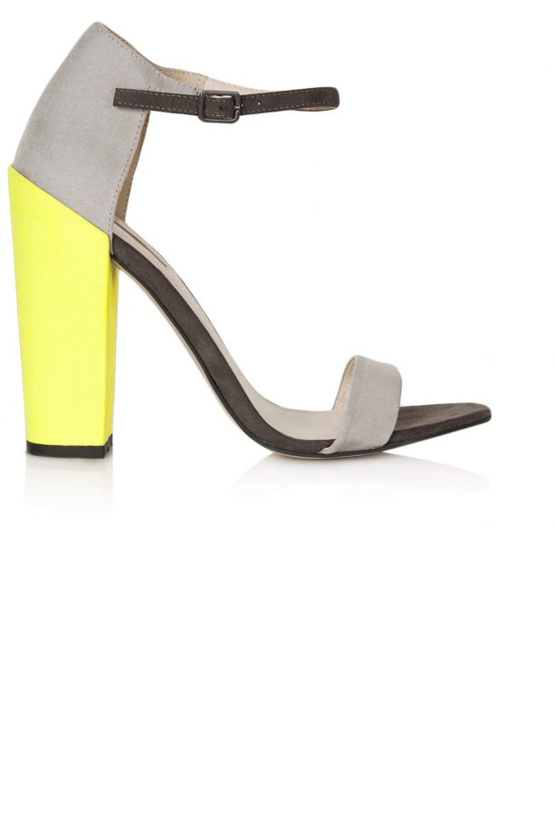 Topshop Ratchet Block Heel Sandals, £50