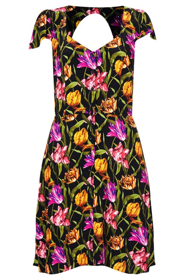 Topshop Tulip Open Back Tea Dress, £40