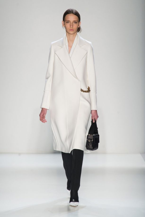 Victoria Beckham Autumn/Winter 2014 Show At New York Fashion Week